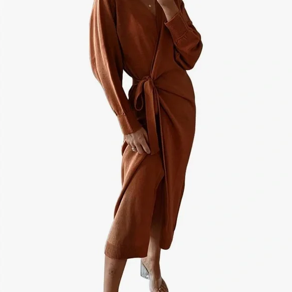 EXLURA Womens Knit Sweater Dress. - Picture 1 of 8